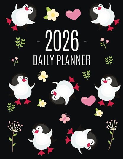 Penguin Daily Planner 2026, Pimpom Pretty Press - Paperback - 9781965994641