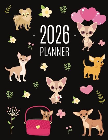 Chihuahua Planner 2026, Happy Oak Tree Press - Paperback - 9781965994672