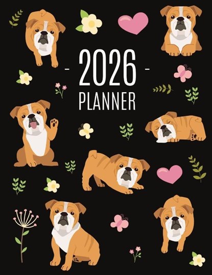 Bulldog Planner 2026, Happy Oak Tree Press - Paperback - 9781965994689