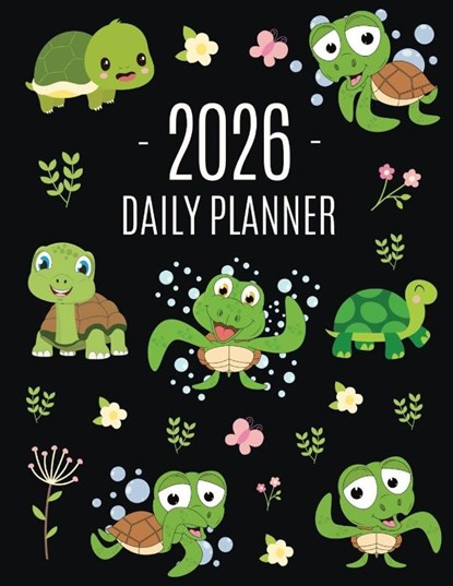Turtle Planner 2026, Happy Oak Tree Press - Paperback - 9781965994771