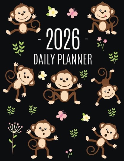 Monkey Planner 2026, Pimpom Pretty Press - Paperback - 9781965994931