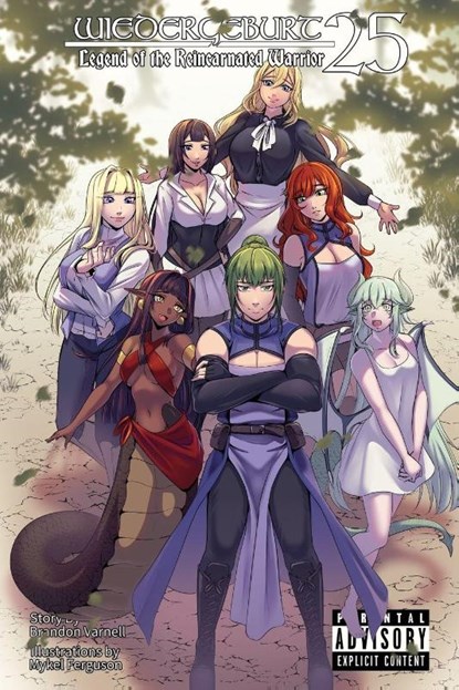 WIEDERGEBURT Legend of the Reincarnated Warrior, Volume 25 (Light Novel), Brandon B Varnell - Paperback - 9781967872084