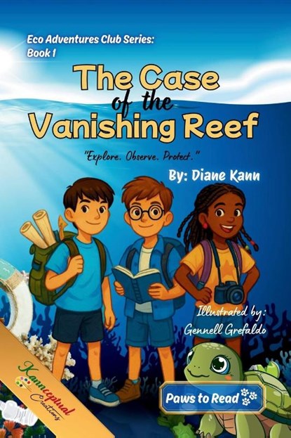 The Case of the Vanishing Reef, Diane Kann - Paperback - 9781968245344