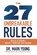 The 27 Unbreakable Rules: Build a $100M+ Brick + Mortar CPG Brand, Mark Young - Gebonden - 9781968339937