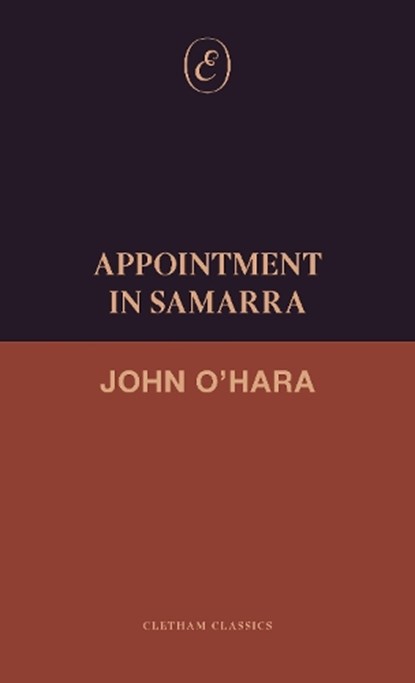 Appointment in Samarra, John O'Hara - Paperback - 9781971559483