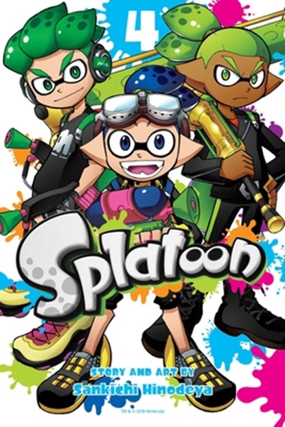 Splatoon, Vol. 4, Sankichi Hinodeya - Paperback - 9781974701865