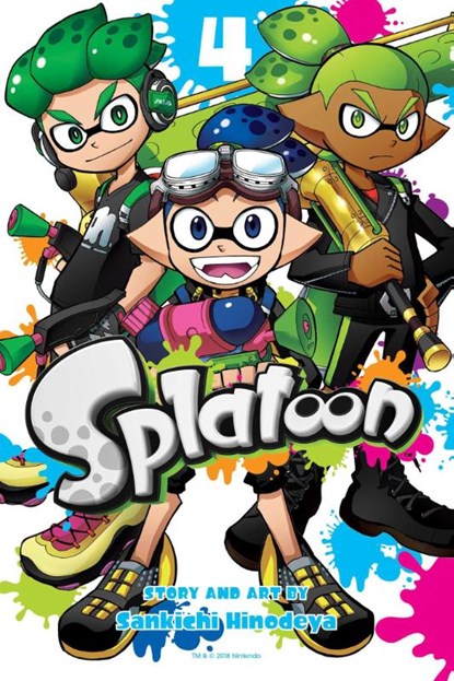 Splatoon, Vol. 4, Sankichi Hinodeya - Paperback - 9781974701865