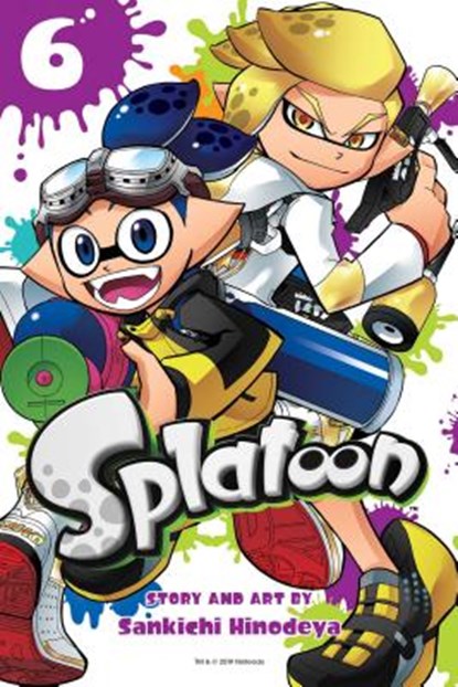 Splatoon, Vol. 6, Sankichi Hinodeya - Paperback - 9781974705511