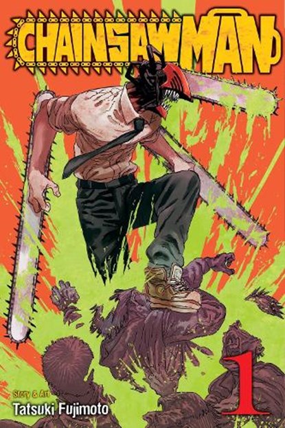 Chainsaw Man, Vol. 1, Tatsuki Fujimoto - Paperback - 9781974709939