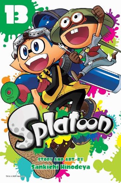 Splatoon, Vol. 13, Sankichi Hinodeya - Paperback - 9781974724581