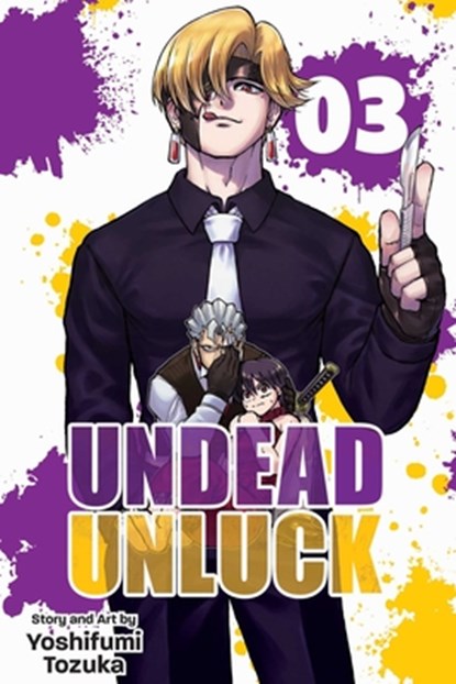 Undead Unluck, Vol. 3, Yoshifumi Tozuka - Paperback - 9781974724659