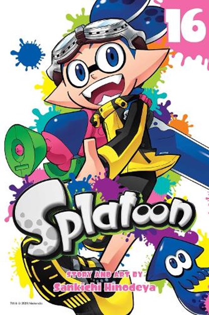 Splatoon, Vol. 16, Sankichi Hinodeya - Paperback - 9781974736003