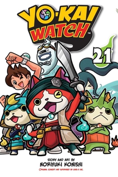 YO-KAI WATCH, Vol. 21, Noriyuki Konishi - Paperback - 9781974736973