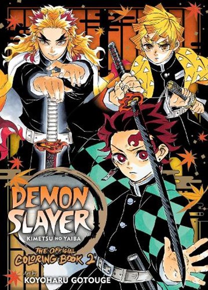 Demon Slayer: Kimetsu no Yaiba: The Official Coloring Book 2, Koyoharu Gotouge - Paperback - 9781974738977