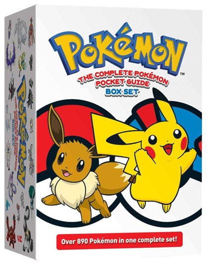 Pokemon: The Complete Pokemon Pocket Guide Box Set, Shogakukan - Paperback - 9781974741205
