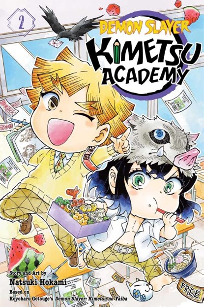 Demon Slayer: Kimetsu Academy, Vol. 2, Koyoharu Gotouge ; Natsuki Hokami - Paperback - 9781974743407