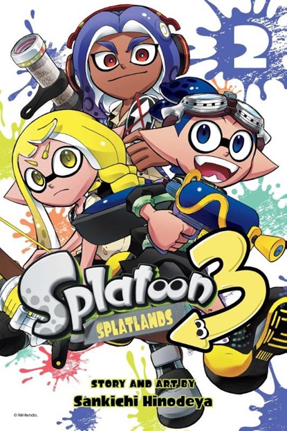 Splatoon 3: Splatlands, Vol. 2, Sankichi Hinodeya - Paperback - 9781974746361