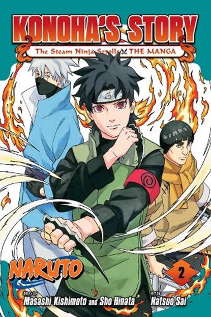 Naruto: Konoha's Story—The Steam Ninja Scrolls: The Manga, Vol. 2, Masashi Kishimoto ; Sho Hinata - Paperback - 9781974749096