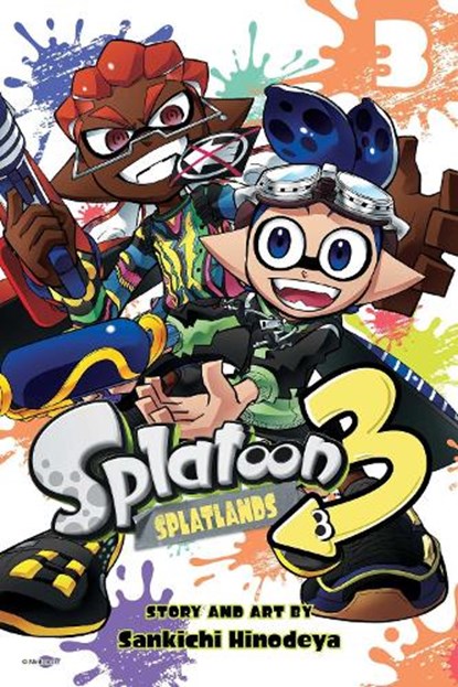 Splatoon 3: Splatlands, Vol. 3, Sankichi Hinodeya - Paperback - 9781974749577
