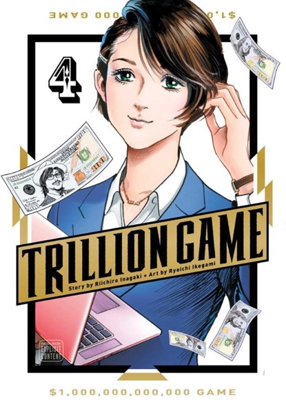 Trillion Game, Vol. 4, Riichiro Inagaki - Paperback - 9781974752140