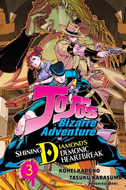 JoJo's Bizarre Adventure: Shining Diamond's Demonic Heartbreak, Vol. 3, Hirohiko Araki ; Kohei Kadono - Paperback - 9781974752430