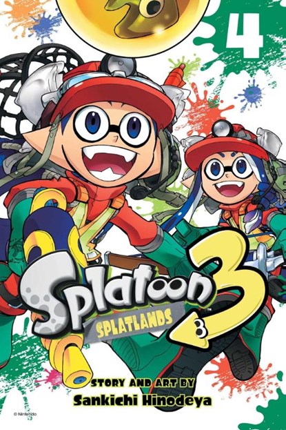 Splatoon 3: Splatlands, Vol. 4, Sankichi Hinodeya - Paperback - 9781974752645
