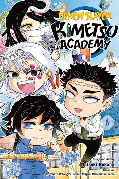 Demon Slayer: Kimetsu Academy, Vol. 6, Koyoharu Gotouge ; Natsuki Hokami - Paperback - 9781974755486