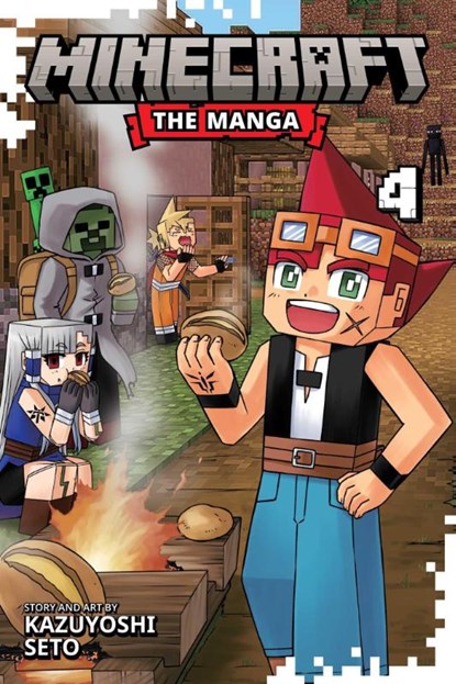 Minecraft: The Manga, Vol. 4, Kazuyoshi Seto - Paperback - 9781974758111