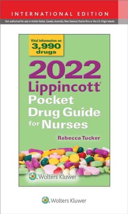 2022 Lippincott Pocket Drug Guide for Nurses, Rebecca Tucker - Paperback - 9781975183233