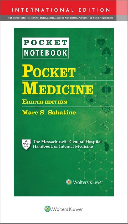 Pocket Medicine, Dr. Marc S Sabatine - Paperback - 9781975199838