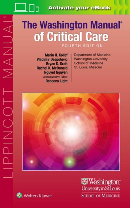 The Washington Manual of Critical Care, Marin Kollef - Paperback - 9781975215453