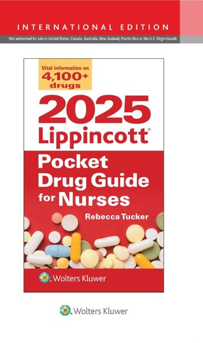 2025 Lippincott Pocket Drug Guide for Nurses, REBECCA TUCKER - Paperback - 9781975240820