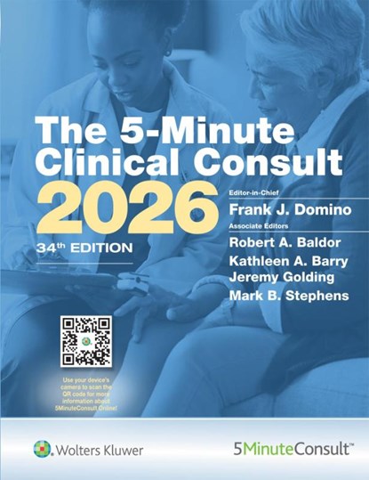 5 Minute Clinical Consult 2026, Frank Domino - Gebonden - 9781975253752