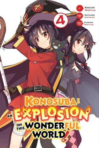 Konosuba: An Explosion on This Wonderful World!, Vol. 4 (manga), Kasumi Morino ; Kevin Steinbach ; Natsume Akatsuki ; Rochelle Gancio - Paperback - 9781975306038