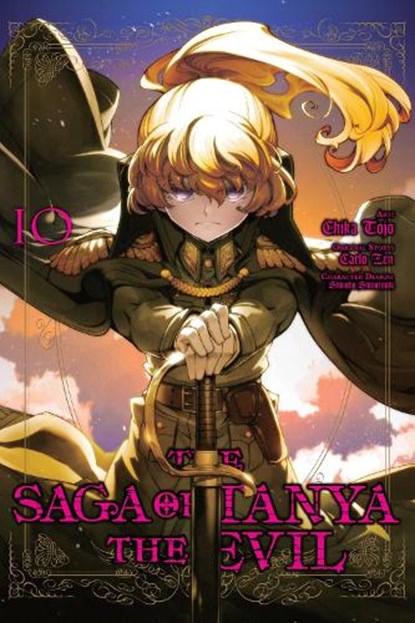 The Saga of Tanya the Evil, Vol. 10 (manga), Carlo Zen ; Chika Tojo ; Emily Balistrieri ; Rochelle Gancio - Paperback - 9781975310882