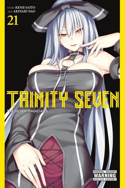 Trinity Seven, Vol. 21, Akinari Nao ; Anthony Quintessenza ; Christine Dashiell ; Kenji Saito - Paperback - 9781975312701