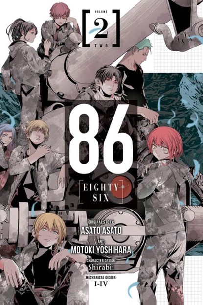 86--EIGHTY-SIX, Vol. 2 (manga), Asato Asato ; Brandon Bovia ; Motoki Yoshihara ; Roman Lempert - Paperback - 9781975319250