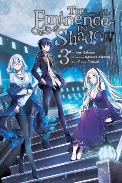 The Eminence in Shadow, Vol. 3 (manga), Anri Sakano ; Daisuke Aizawa ; Nathaniel Thrasher ; Phil Christie - Paperback - 9781975325220