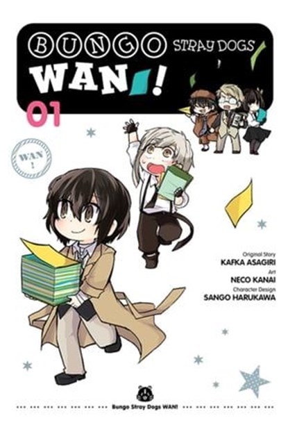 Bungo Stray Dogs: Wan!, Vol. 1, Neco Kanai ; Kafka Asagiri ; Sango Harukawa ; Bianca Pistillo - Ebook - 9781975340285