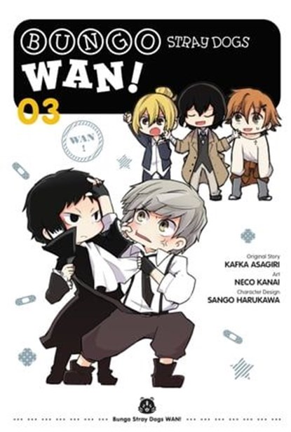 Bungo Stray Dogs: Wan!, Vol. 3, Neco Kanai ; Kafka Asagiri ; Sango Harukawa ; Bianca Pistillo - Ebook - 9781975340322