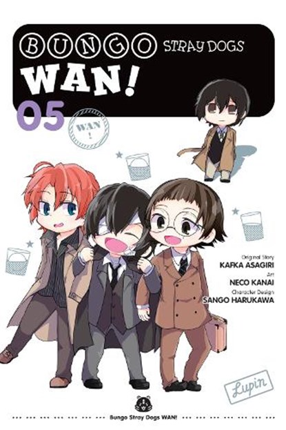 Bungo Stray Dogs: Wan!, Vol. 5, Kafka Asagiri ; Kevin Gifford ; Neco Kanai ; Sango Harukawa - Paperback - 9781975340353