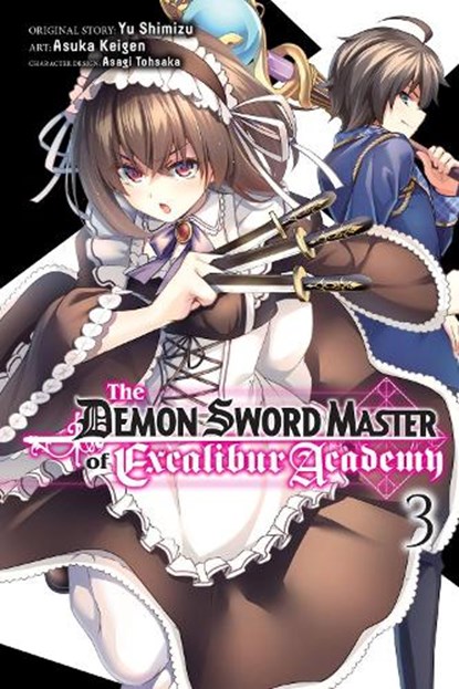 The Demon Sword Master of Excalibur Academy, Vol. 3 (manga), Arbash Mughal ; Asagi Tohsaka ; Asuka Keigen ; Roman Lempert - Paperback - 9781975350857