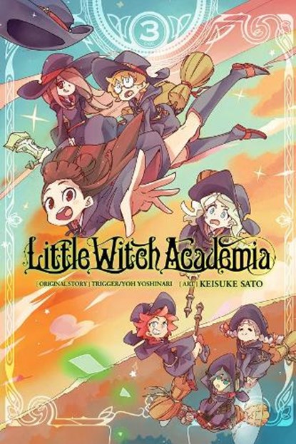 Little Witch Academia, Vol. 3 (manga), Yoh Yoshinari ; TRIGGER - Paperback - 9781975357429