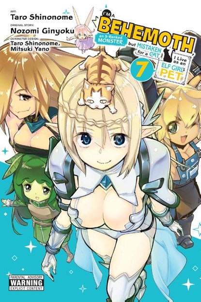 I'm a Behemoth, an S-Ranked Monster, but Mistaken for a Cat, I Live as an Elf Girl's Pet, Vol. 7 (manga), Caleb DeMarais ; Carolina Hdz ; Mitsuki Yano ; Nozomi Ginyoku - Paperback - 9781975362317