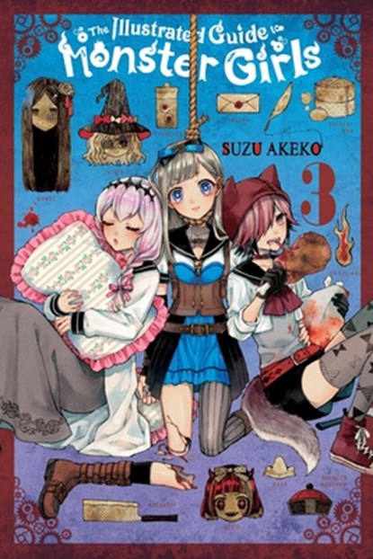 The Illustrated Guide to Monster Girls, Vol. 3, Suzu Akeko - Paperback - 9781975365103