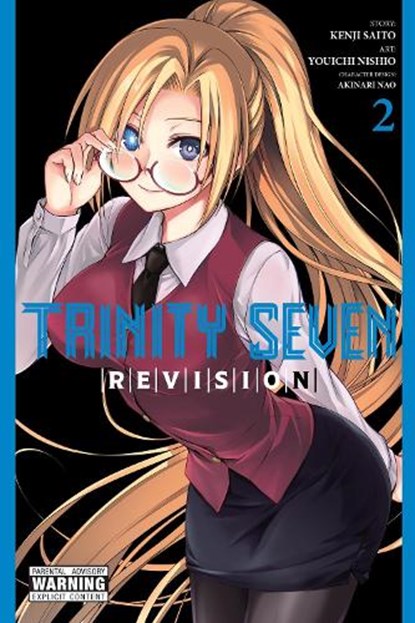 Trinity Seven Revision, Vol. 2, Akinari Nao ; Anthony Quintessenza ; Christine Dashiell ; Kenji Saito - Paperback - 9781975389406
