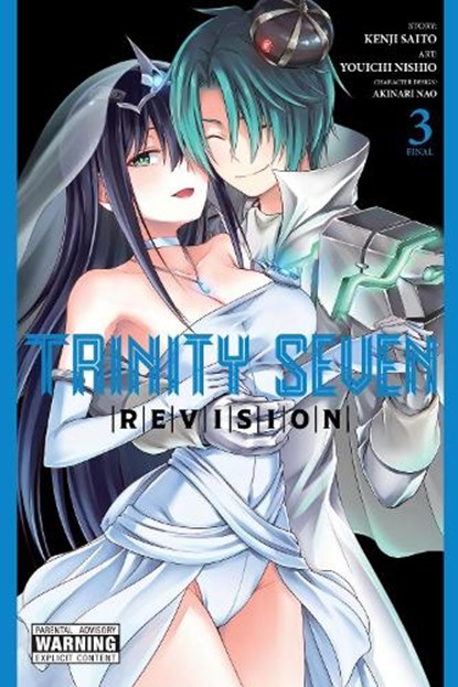 Trinity Seven Revision, Vol. 3, Akinari Nao ; Anthony Quintessenza ; Christine Dashiell ; Kenji Saito - Paperback - 9781975389420