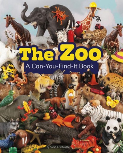 The Zoo: A Can-You-Find-It Book, Sarah L. Schuette - Gebonden - 9781977114440