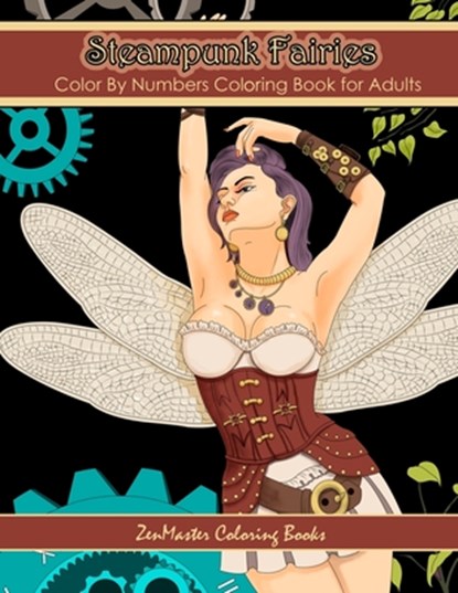 Color By Numbers Coloring Book for Adults, Zenmaster Coloring Books - Paperback - 9781981470198