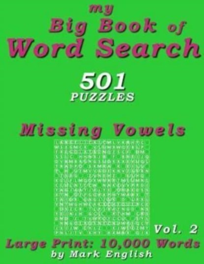My Big Book Of Word Search, Mark English - Paperback - 9781982028442